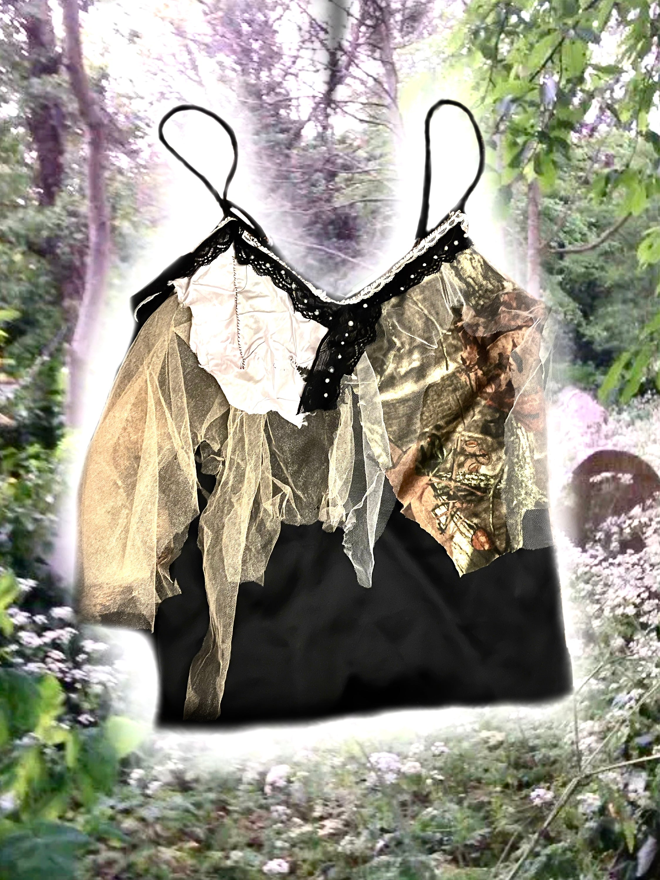 Black Fairy Grunge Cami Summer 2026'